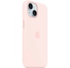 Çexol Apple iPhone 15 Silicone Case with MagSafe Light Pink (MT0U3ZM/A)