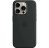 Çexol Apple iPhone 15 Pro Silicone Case with MagSafe Black (MT1A3ZM/A)