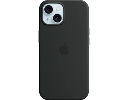 Çexol Apple iPhone 15 Silicone Case with MagSafe Black (MT0J3ZM/A)