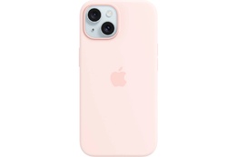 Çexol Apple iPhone 15 Plus Silicone Case with MagSafe Light Pink (MT143ZM/A)