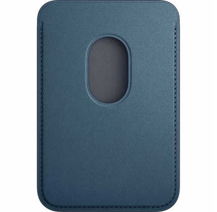 Kartlar üçün çexol Apple FineWoven Wallet with MagSafe Pacific Blue (MT263ZM/A)