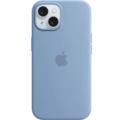 Çexol Apple iPhone 15 Silicone Case with MagSafe Winter Blue (MT0Y3ZM/A)
