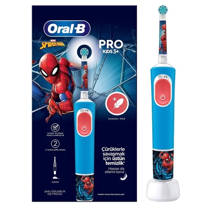 Elektrik diş fırças Oral-BD103.413.2K Spiderman (8006540772812)