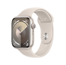 Smart saat Apple Watch Series 9 GPS, 45mm Starlight Aluminum Сase With Starlight Sport Band M/L (MR973QI/A)