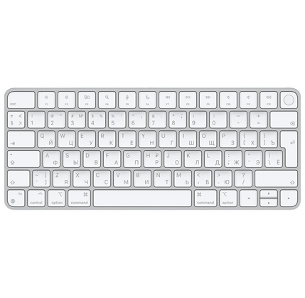 Simsiz klaviatura Magic Keyboard with Touch ID for Mac computers with Apple silicon - Russian (MK293RS/A)