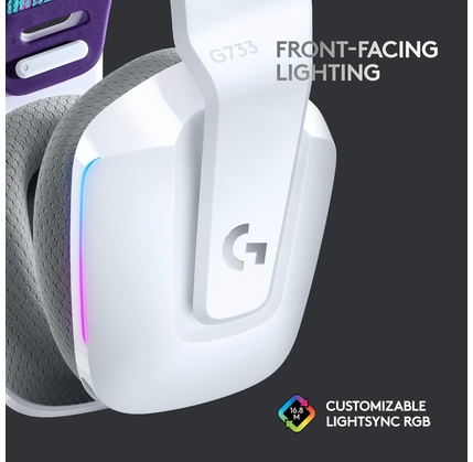 Simsiz qulaqlıq Logitech G733 Lightspeed RGB Gaming WHITE - 2.4GHZ - N/A - EMEA