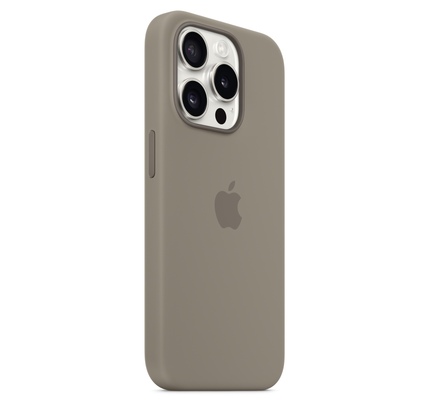 Çexol Apple iPhone 15 Pro Silicone Case with MagSafe - CLAY (MT1E3ZM/A)