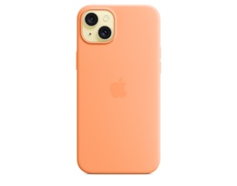 Çexol Apple iPhone 15 PLUS Silicone Case with MagSafe - ORANGE SORBET (MT173ZM/A)