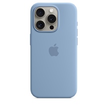 Çexol Apple iPhone 15 Pro Silicone Case with MagSafe - Winter Blue (MT1L3ZM/A)