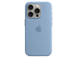 Çexol Apple iPhone 15 Pro Silicone Case with MagSafe - Winter Blue (MT1L3ZM/A)