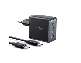 Adapter JOYROOM TCG02 67W (2x USB, 2x Type-C) + kabel USB C - USB C 100W