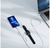 Simsiz enerji toplama cihazı JOYROOM S-IW005 2-in-1 USB-C with Inductive Charger 20W 1.5m for Apple Watch