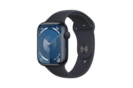 Smart saat Apple Watch Series 9 GPS, 45mm Midnight Aluminium Case with Midnight Sport Band - M/L (MR9A3QR/A)