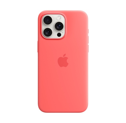 Çexol Apple iPhone 15 Pro Max Silikon Case with MagSafe - GUAVA (MT1V3ZM/A)