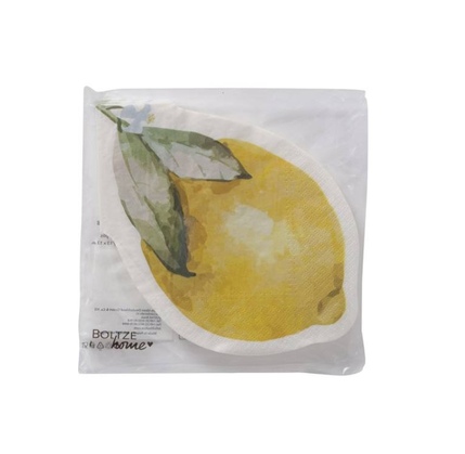 Dekorativ salfet Boltze Capri Lemon 12 parça