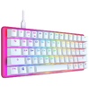 Klaviatura HyperX Alloy Origins 60 Pink - Mechanical Gaming Keyboard - HX Red