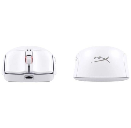 Simsiz kompüter siçanı HyperX Pulsefire Haste 2 - Wireless Gaming Mouse (White) / 6N0A9AA