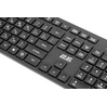 Simsiz klaviatura və kompüter siçanı seti 2E MK420 WL, EN/UK/RU, black