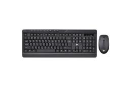 Simsiz klaviatura və kompüter siçanı seti 2E MK410 WL, EN/UK/RU, black