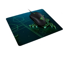 Kompüter siçan altlığı Razer Mouse Pad Goliathus Mobile S (215x270x1.5mm), black-green