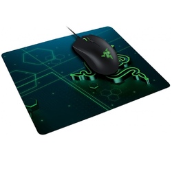 Kompüter siçan altlığı Razer Mouse Pad Goliathus Mobile S (215x270x1.5mm), black-green