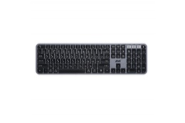 Simsiz klaviatura 2E KS240 110key, WL/BT, EN/UK/RU, black/grey
