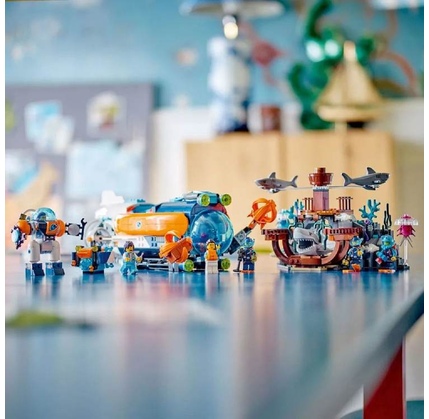 Lego Konstruktor City: Dərin Dəniz Kəşfiyyatı Sualtı Qayığı