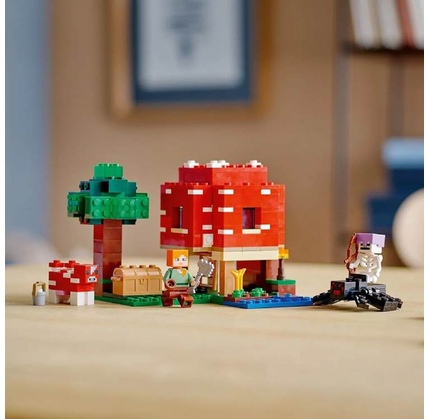 Lego Konstruktor Minecraft: Göbələk Evi