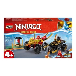 Lego Konstruktor Ninjago: Kai Və Rasın Avtomobil Və Motosiklet Döyüşü