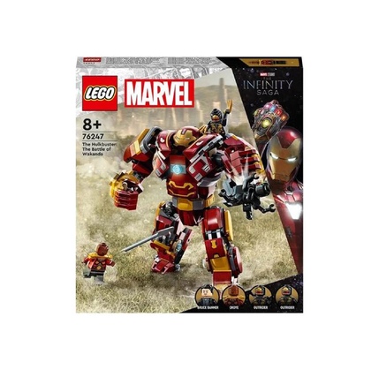 Lego Konstruktor Super Heroes Marvel: Hulkbuster: Vakanda Döyüşü