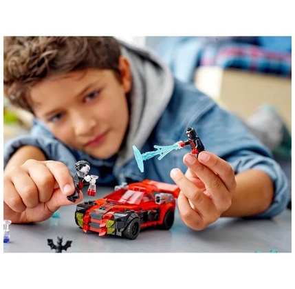 Lego Konstruktor Super Heroes Marvel: Miles Morales Morbiusa Qarşı