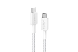 Kabel Anker 322 USB-C to USB-C 1.8m White (A81F6)
