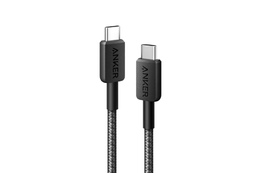Kabel Anker 322 USB-C to USB-C 0.9M Black (A81F5)