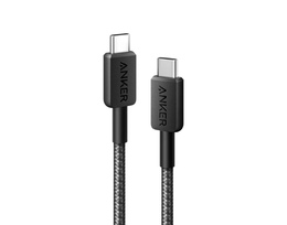 Kabel Anker 322 USB-C to USB-C 0.9M Black (A81F5)