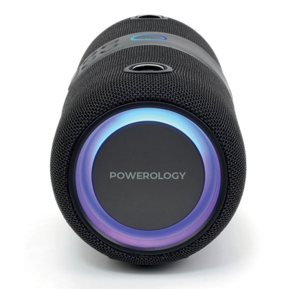 Portativ akustika Powerology Cypher Portable Stereo Speaker - Black