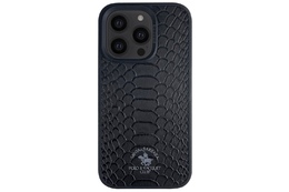 Çexol Polo Case Santa Barbara iPhone 15 Pro Max Black (KNIGHT)