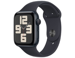Smart saat Apple Watch SE GPS Gen.2, 44mm Midnight Aluminium Case With Midnight Sport Band (MRE73QR/A)