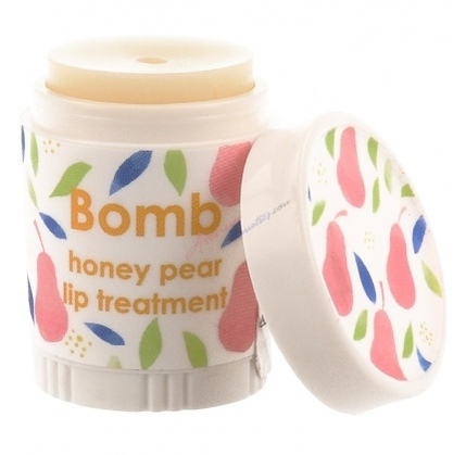 Bomb Cosmetics,  New Lip Balm,  Honey Pear Lip Treatment 9 ml