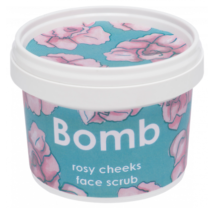 Bomb Cosmetics,  Face Scrub,  Rosy Cheeks