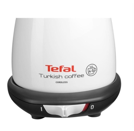 Qəhvə Dəmləyən TEFAL Turkish Coffee Click Ağ