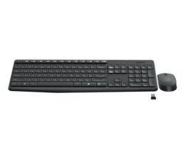 Simsiz klaviatura və kompüter siçanı seti LOGITECH   MK235 - INTNL - Russian Layout