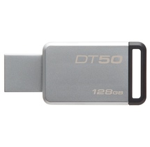 KINGSTON 128GB USB 3.0 DataTraveler 50 (Metal/Black)
