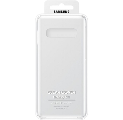 Clear Cover for Galaxy S10, transparent