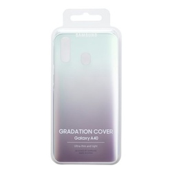 SAMSUNG Gradation Cover for Galaxy-A40, black