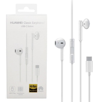 Qulaqlıq HUAWEI Classic Earphones (USB-C Edition) White