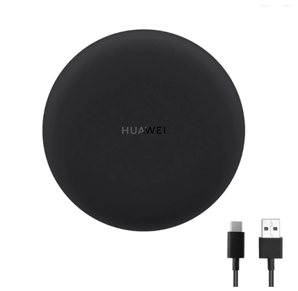HUAWEI Wireless Charger 15W(Max) Quick Charge with Adapter Black EU