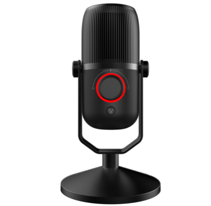 Mikrofon Rampage THRONE SN-44M Siyah Masaüstü Profesyonel USB Mikrofon