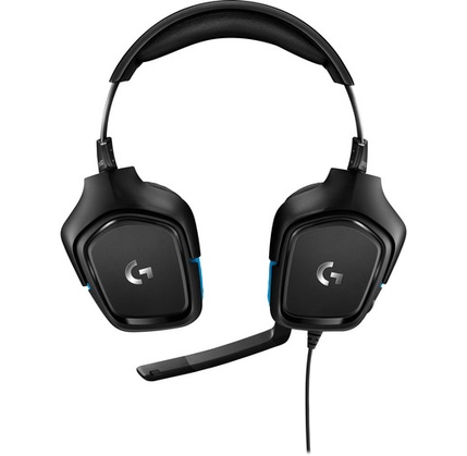 Qulaqlıq LOGITECH G432 7.1 Surround Sound Wired Gaming Headset - LEATHERETTE - USB - EMEA