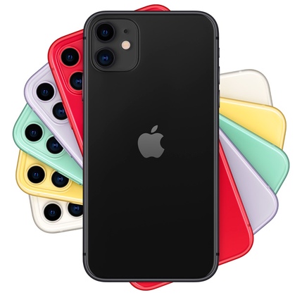 Smartfon Apple iPhone 11 64GB Black