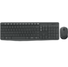 Simsiz klaviatura və kompüter siçanı Logitech MK235   GREY - RUS - 2.4GHZ - INTNL - (GREY KEYS GREY BTM)